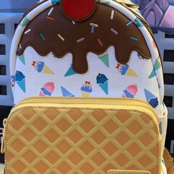 frozen loungefly mini backpack 2 Elsa & Bruni Bruni Mini Backpack Here's the Full fragment Color:Cocoa Powder ListedDate_24A5